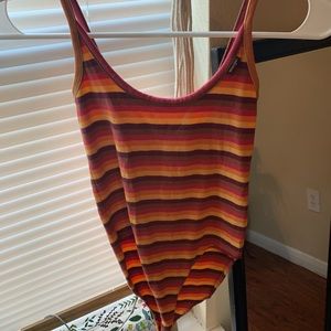 Wrangler striped bodysuit